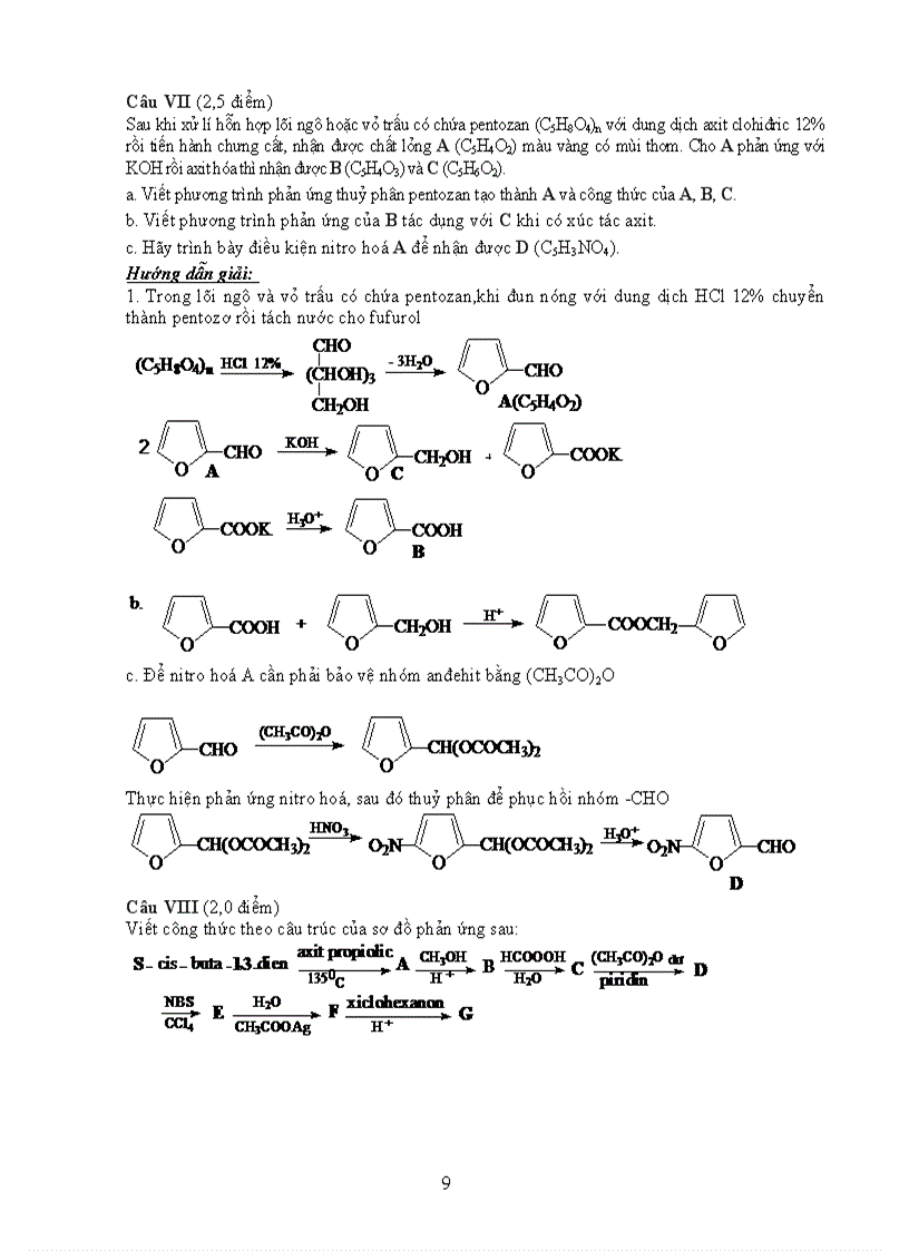 image for page Đáp án HSG hóa học ĐBSCL