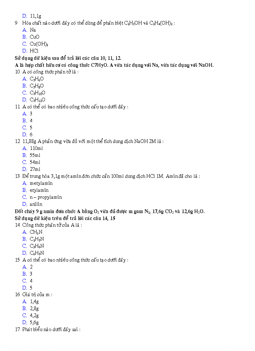 image for page Đề 4 Trắc nghiệm