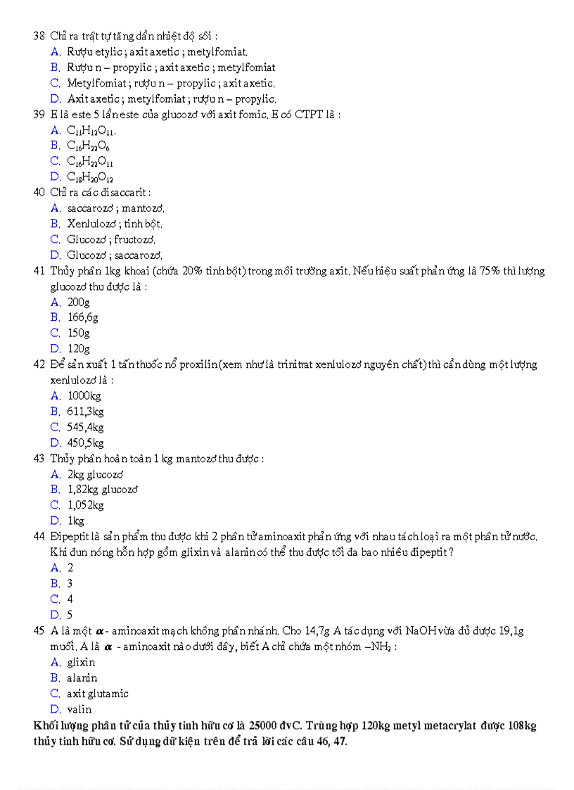 image for page Đề 4 Trắc nghiệm