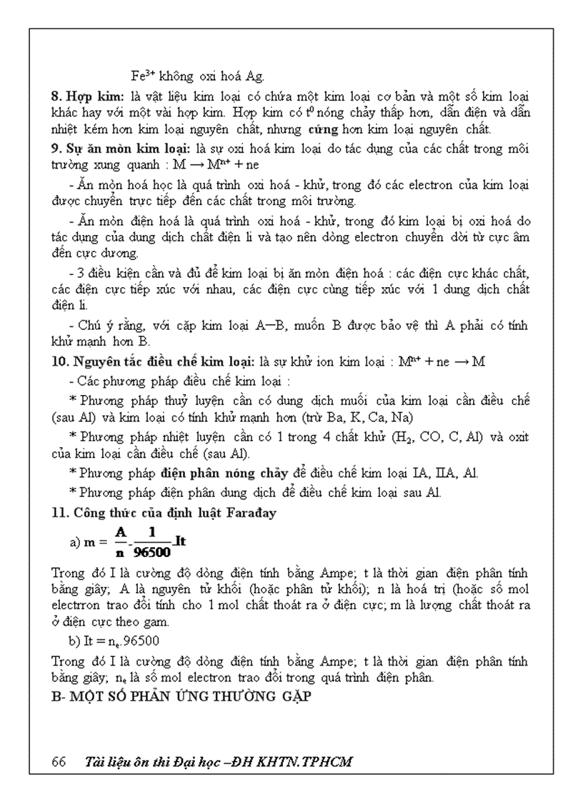 image for page Đề cương ôn thi hóa học 12