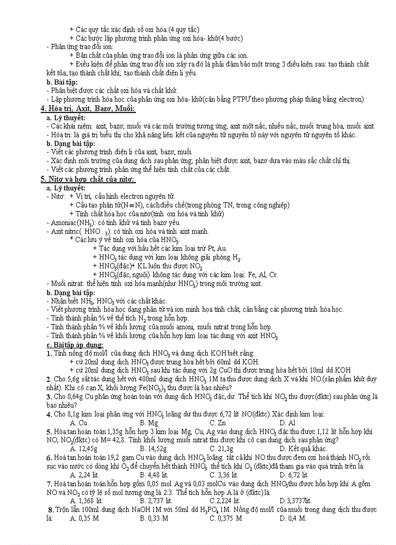 image for page Đề cương ôn thi tốt nghiệp