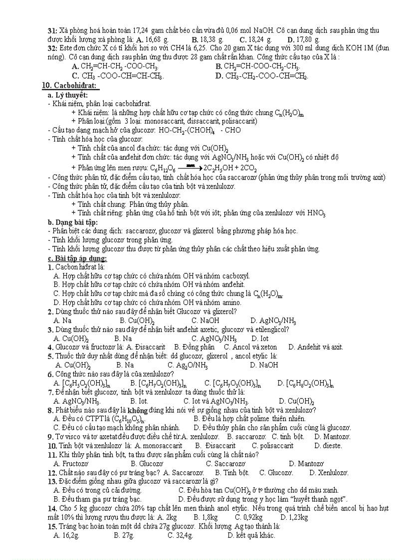 image for page Đề cương ôn thi tốt nghiệp