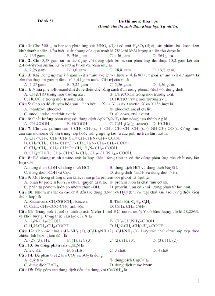 image for page De luyen thi DH hoa Khoi B 2010