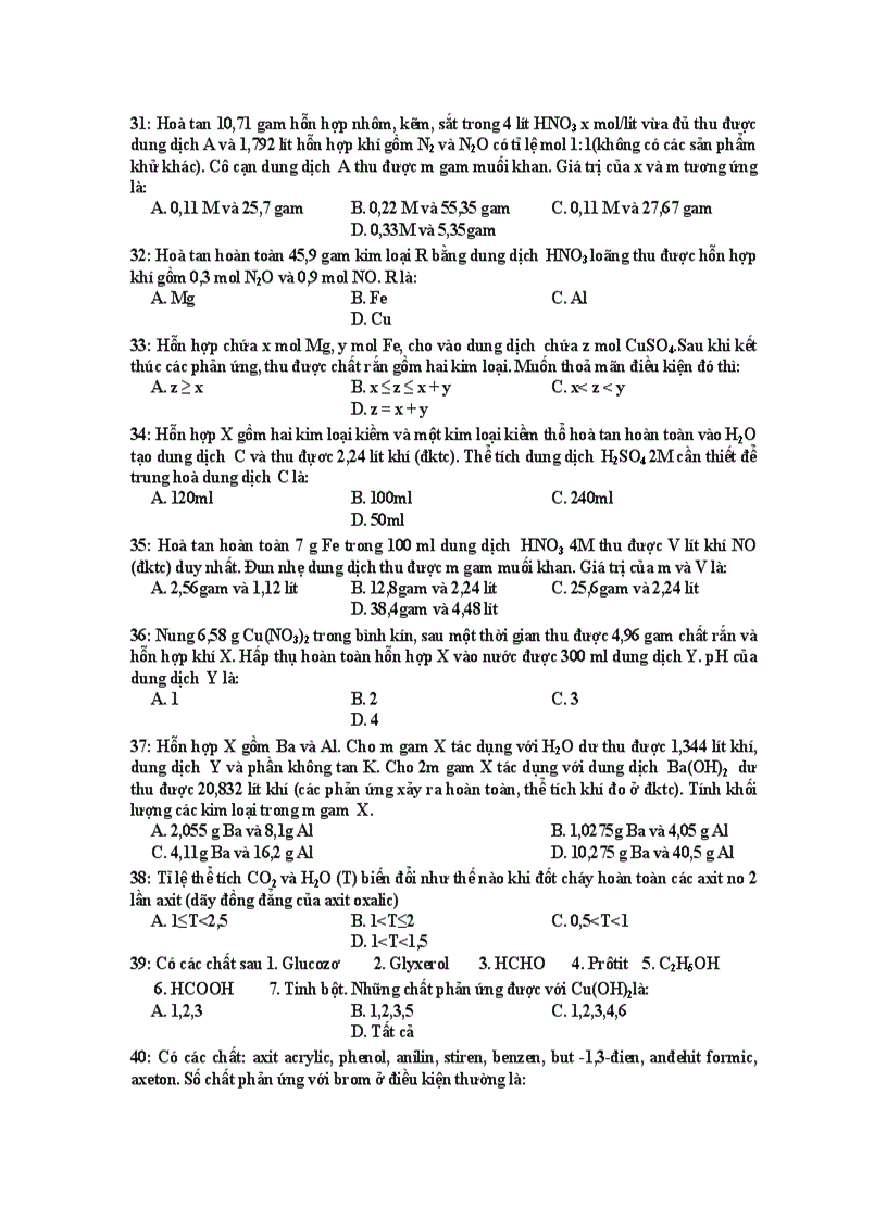 image for page De on thi dai hoc thu hoa hoc số 15 010