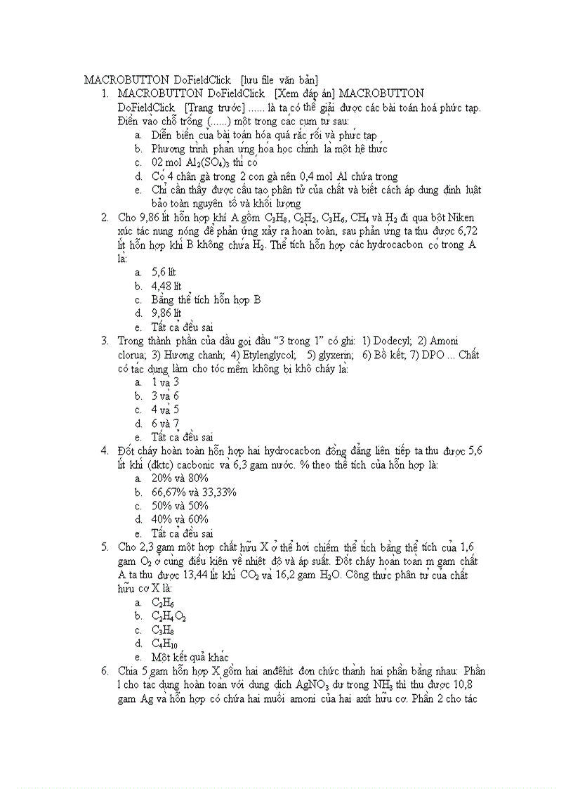 image for page Đề thi đáp án trắc nghiệm cực hay