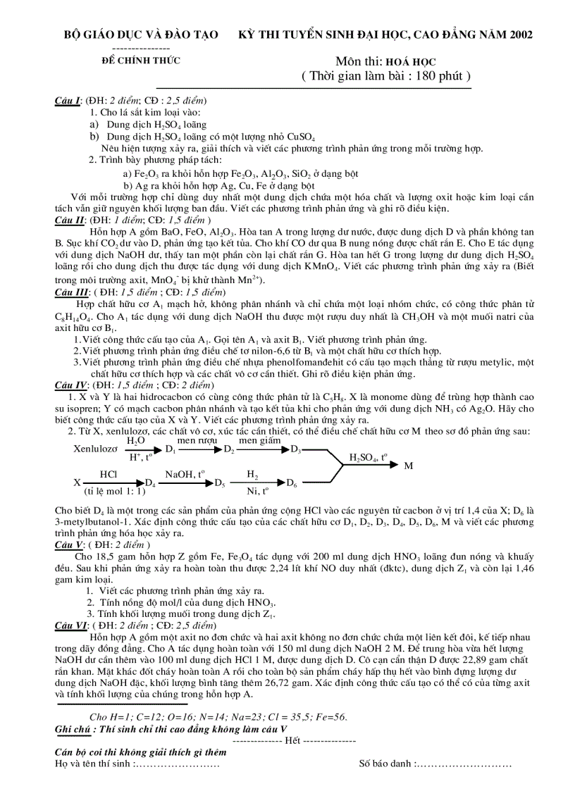 image for page Đề thi đh 2002 khối A