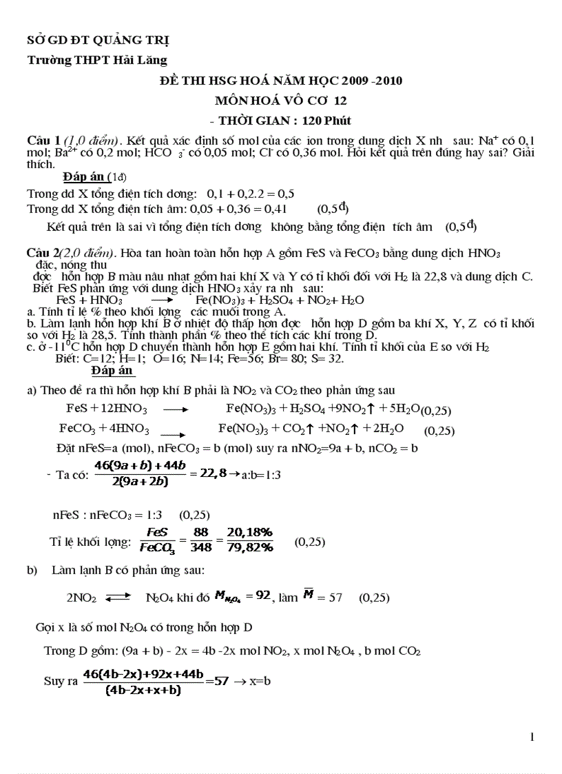 image for page Đề thi HSG hóa học 12 2009