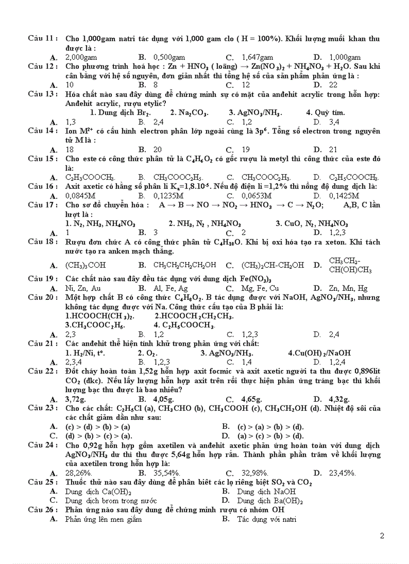 image for page Đề thi thử đại học khối b