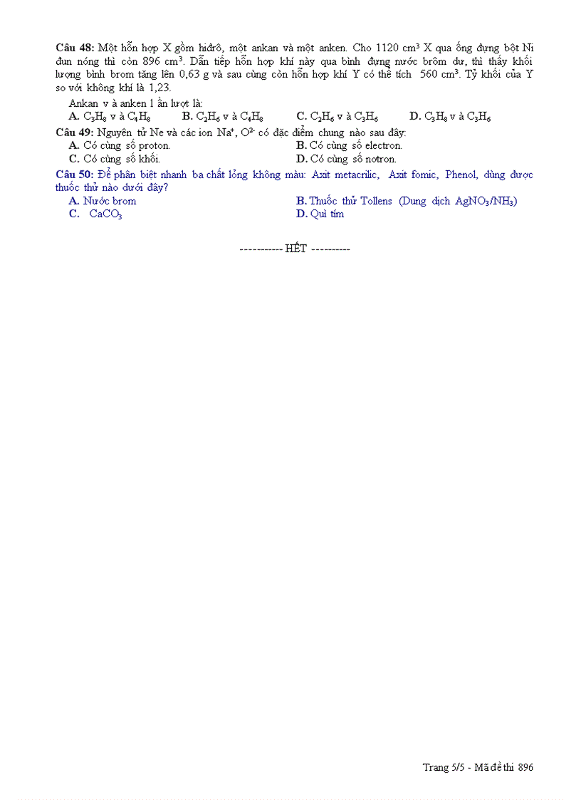 image for page Đề Thi Thử Đại Hoc Lần 1 THPT Nghĩa Đàn