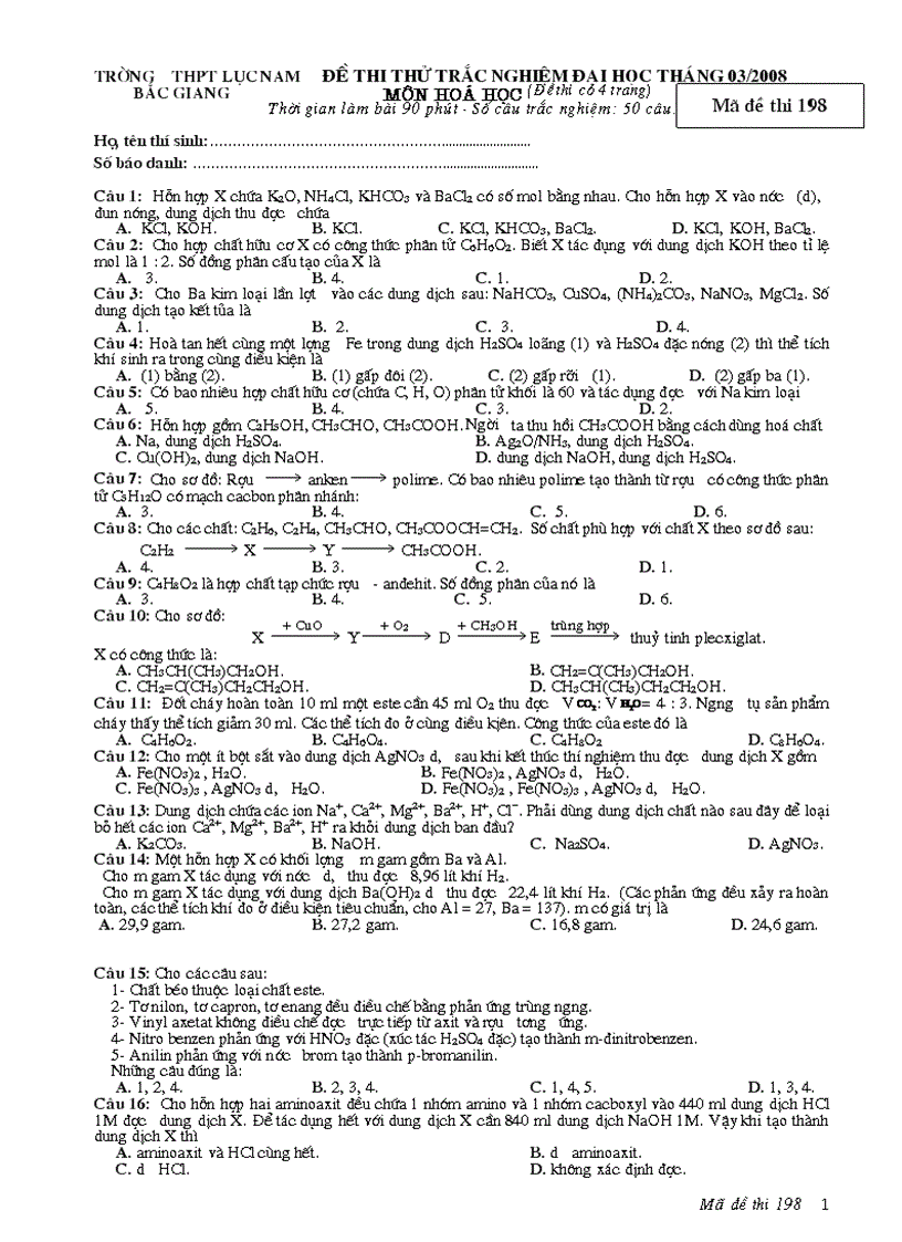 image for page Đề thi thử Đại học tháng 3 2008