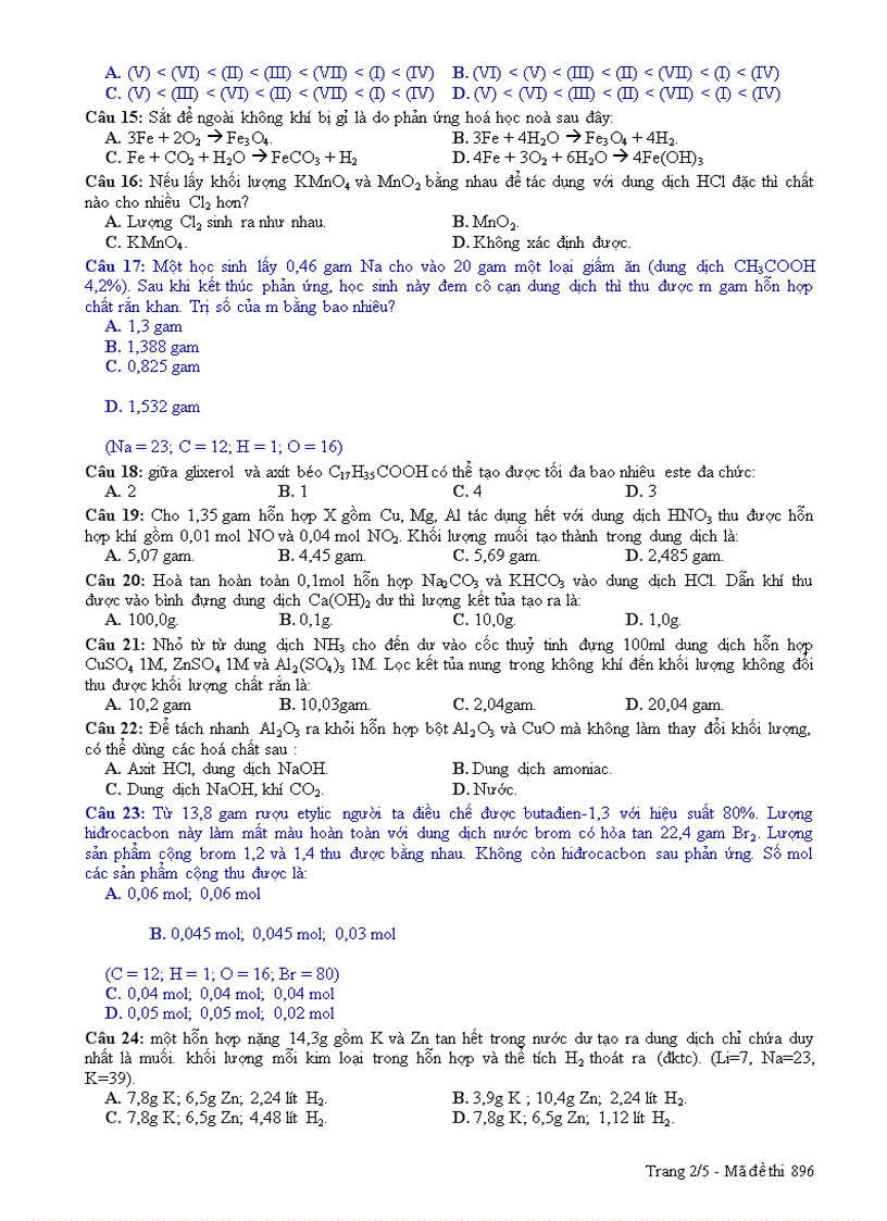 image for page Đề Thi Thử ĐH 2008 THPT Nghĩa Đàn