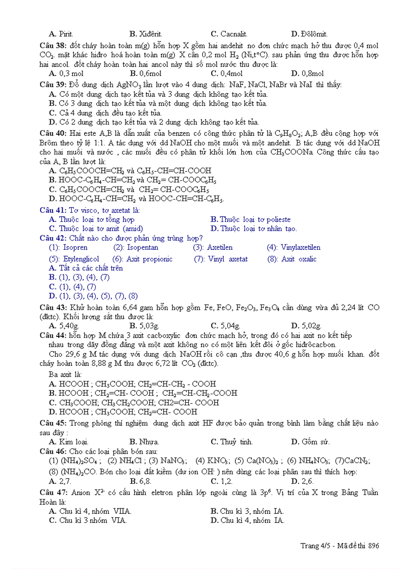 image for page Đề Thi Thử ĐH 2008 THPT Nghĩa Đàn