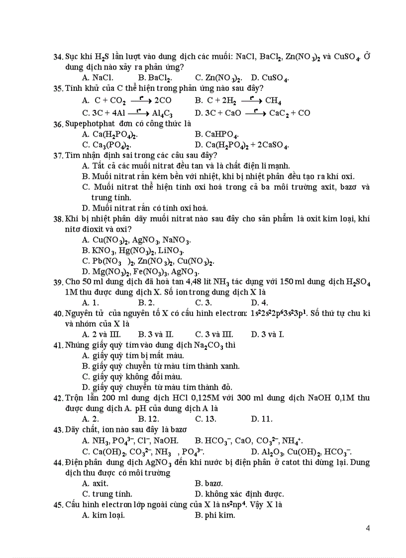 image for page Đề thi thử ĐH 2009 đáp án
