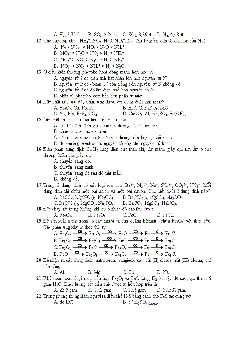 image for page Đề thi thử đh 2009 mã 06 đáp án