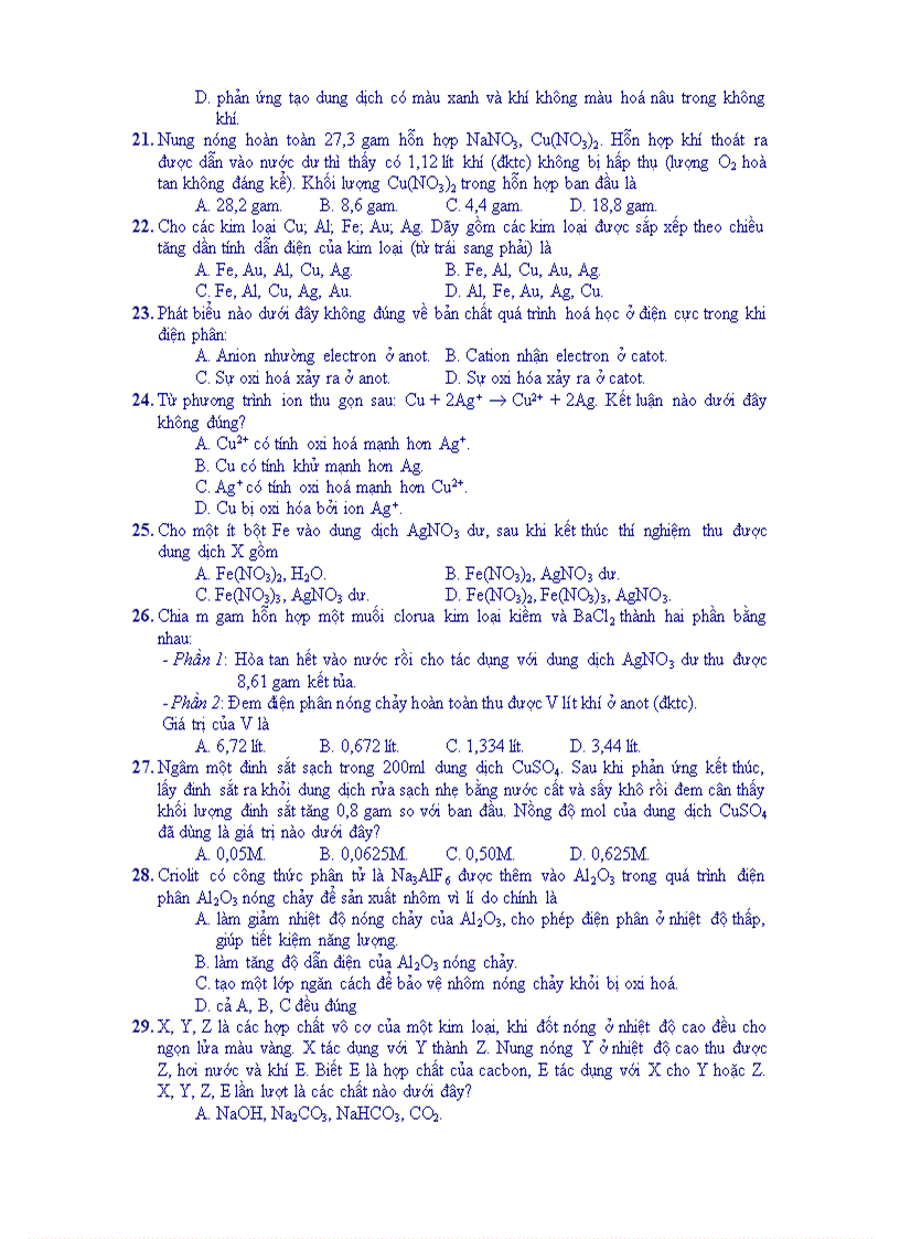 image for page Đề thi thử đh 2009 mã 11 đáp án