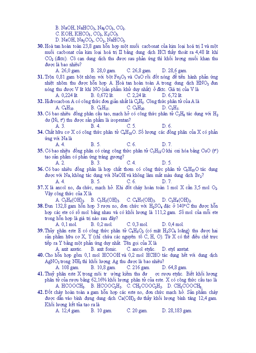 image for page Đề thi thử đh 2009 mã 11 đáp án