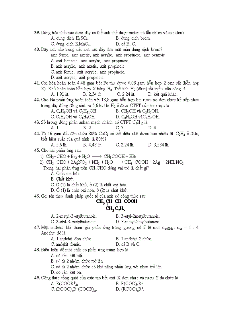 image for page Đề thi thử đh 2009 mã 09 đáp án