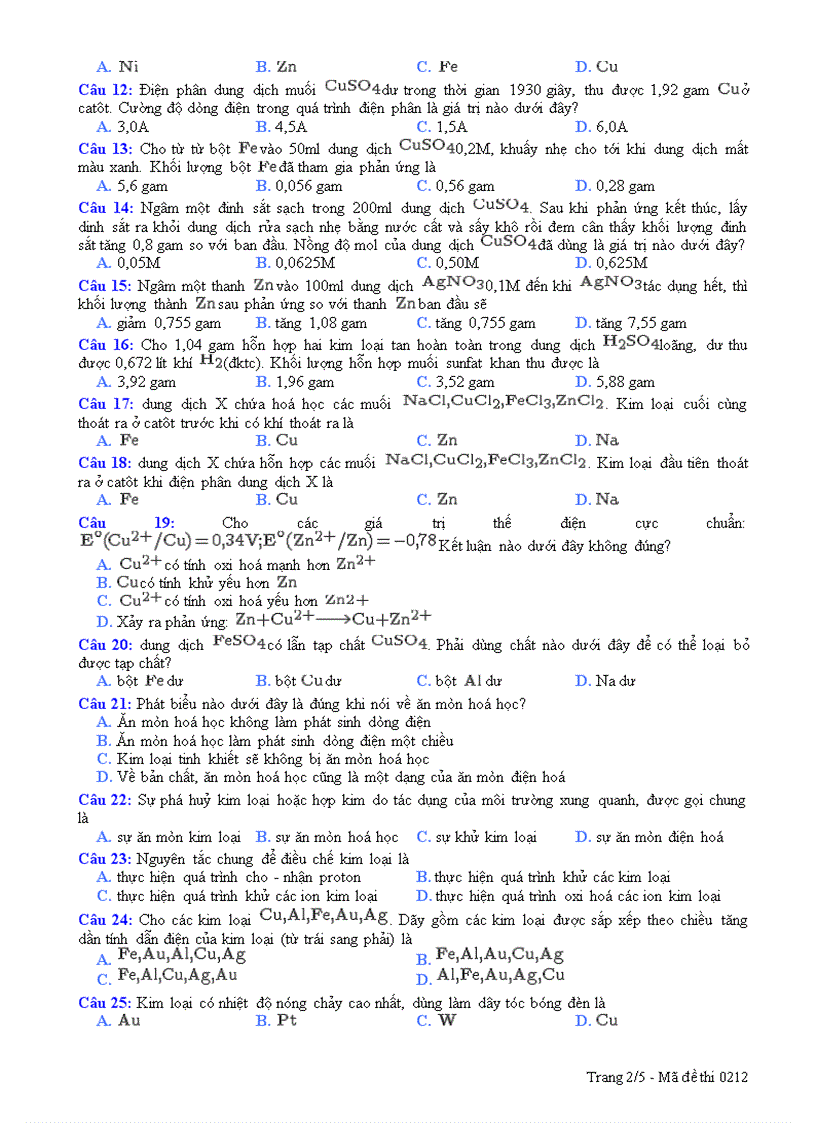 image for page Đề thi thử ĐH 3