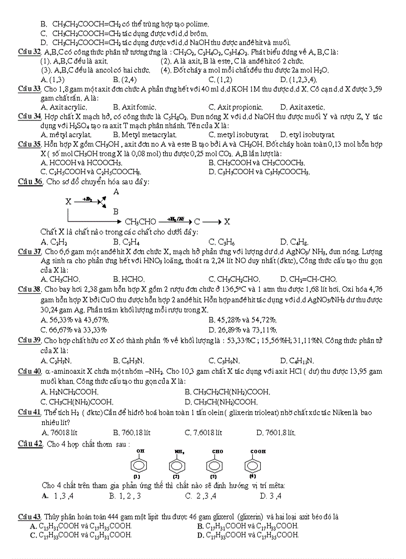 image for page Đề thi thử ĐH Hóa số 10