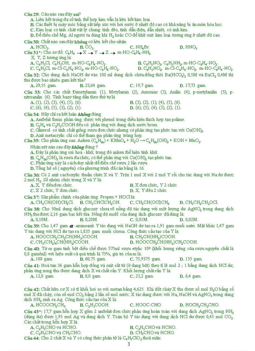 image for page Đề thi thử ĐH Hóa số 2