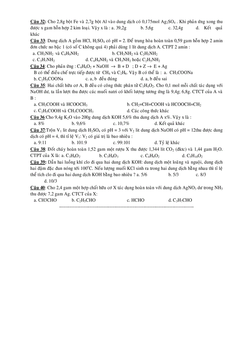 image for page Đề thi thử ĐH số 2