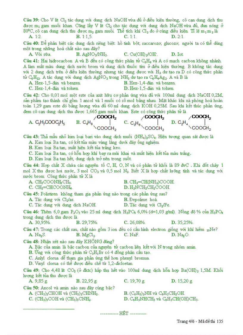 Đề HD Hóa ĐH 2010 số 11