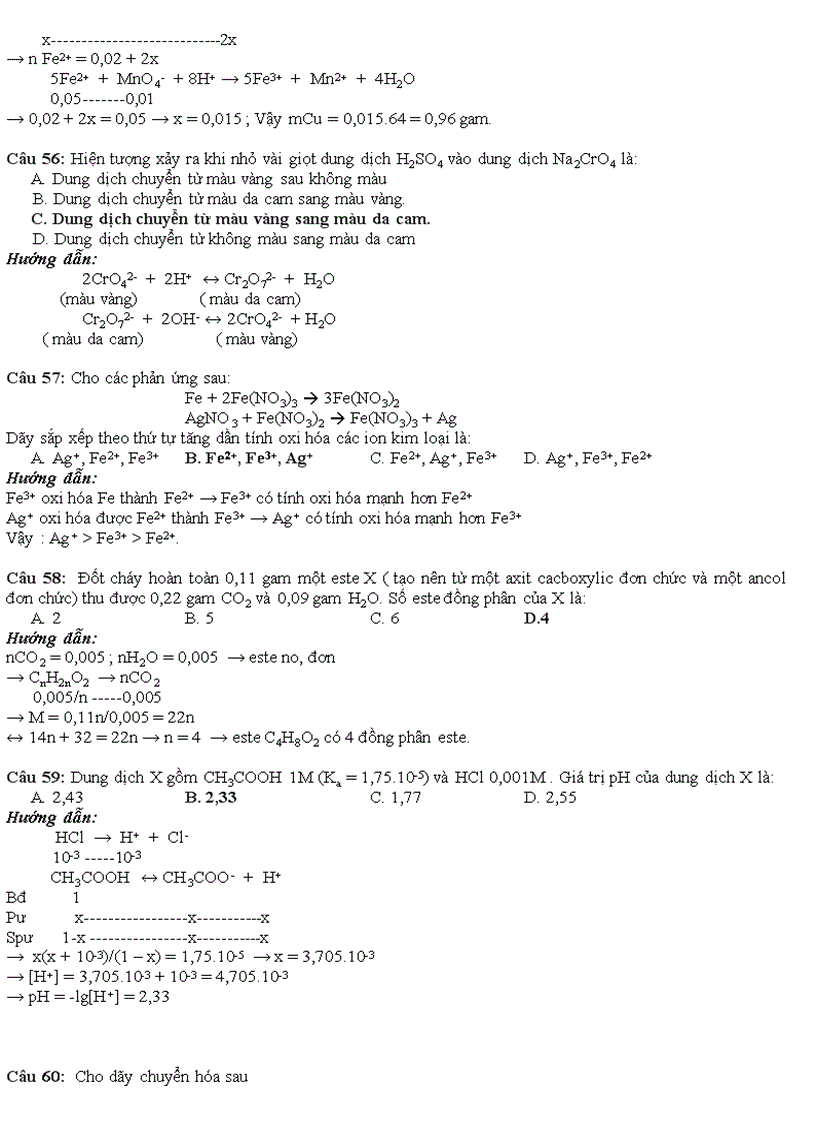 image for page Giải chi tiết đề thi đại học khối a 2011