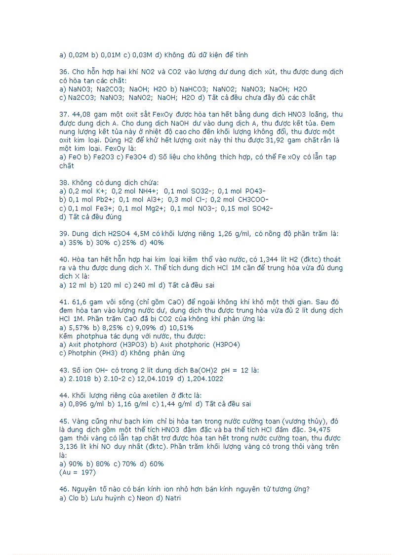 image for page Giai toan HOA LTDH