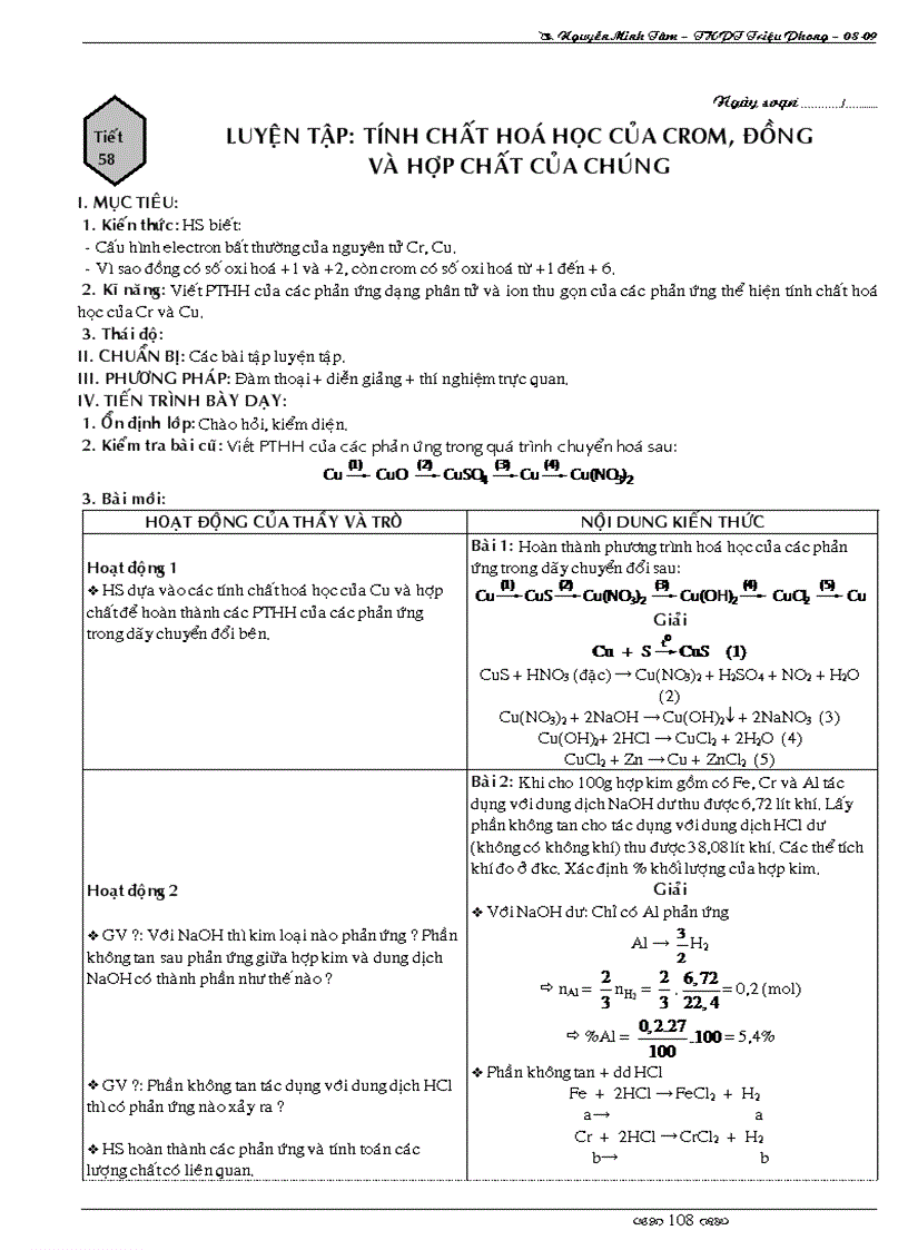 image for page Giao an 12 ban co ban ca nam