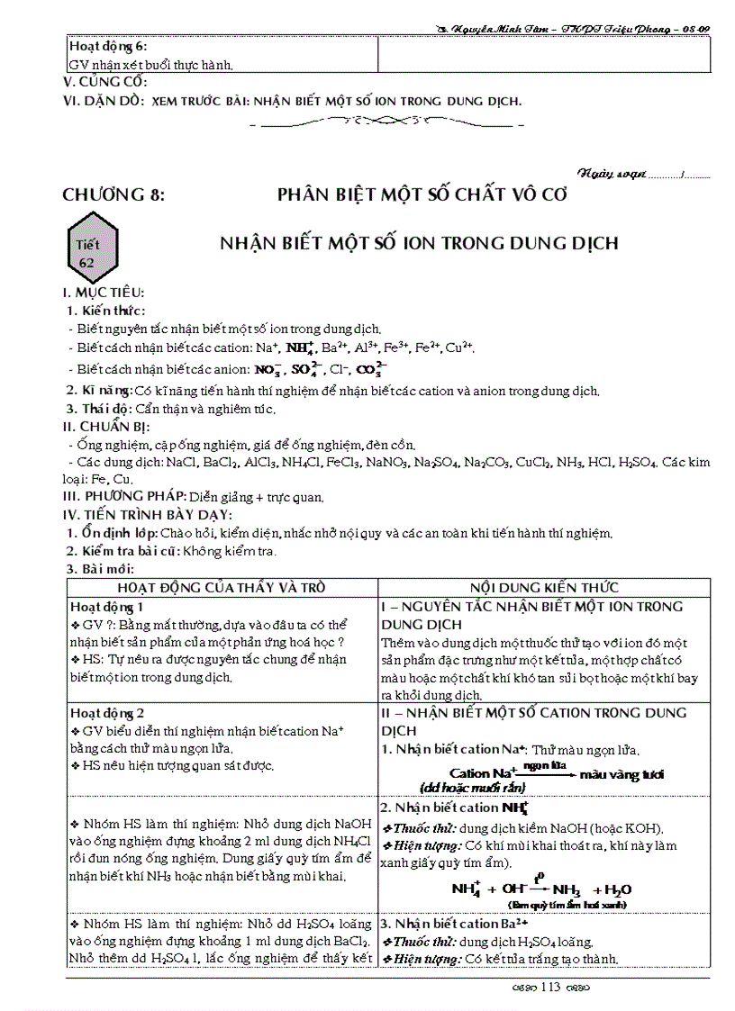 image for page Giao an 12 ban co ban ca nam