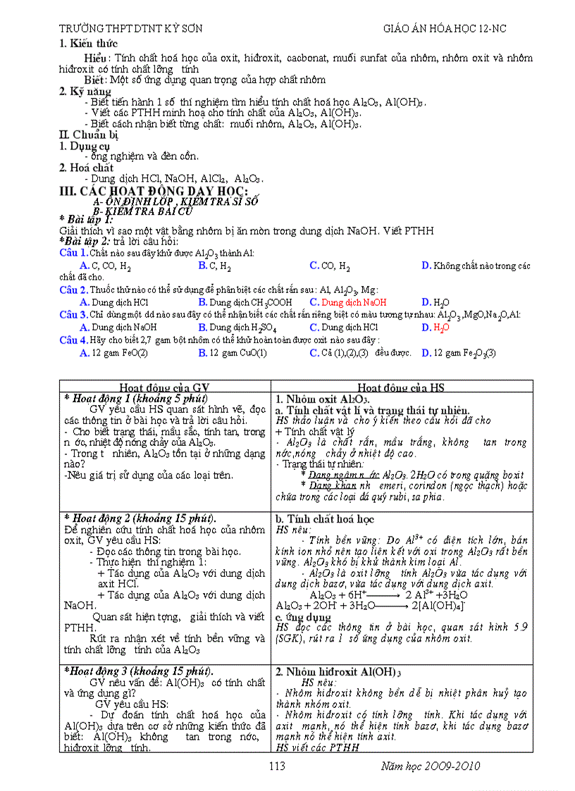 image for page Giáo án 12 ban cơ bản đầy đủ