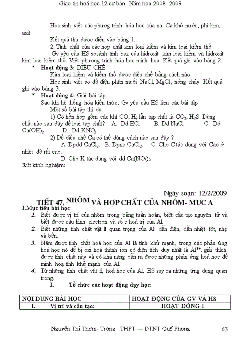 image for page Giáo án 12 cơ bản cả năm