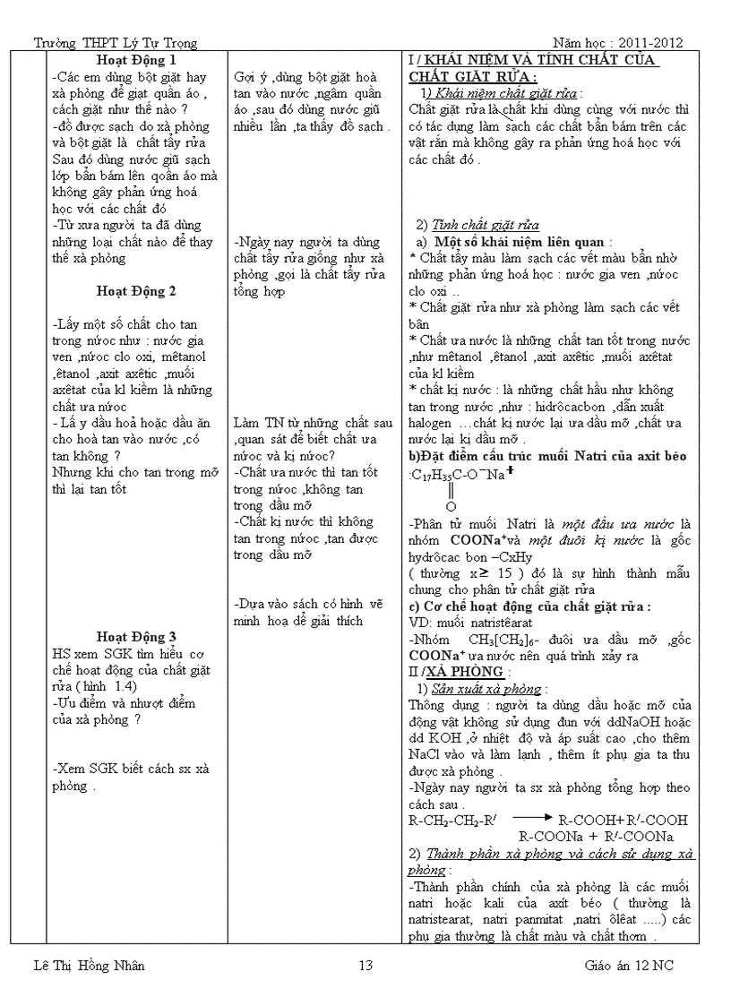 image for page Giáo án 12 nc 4 cột