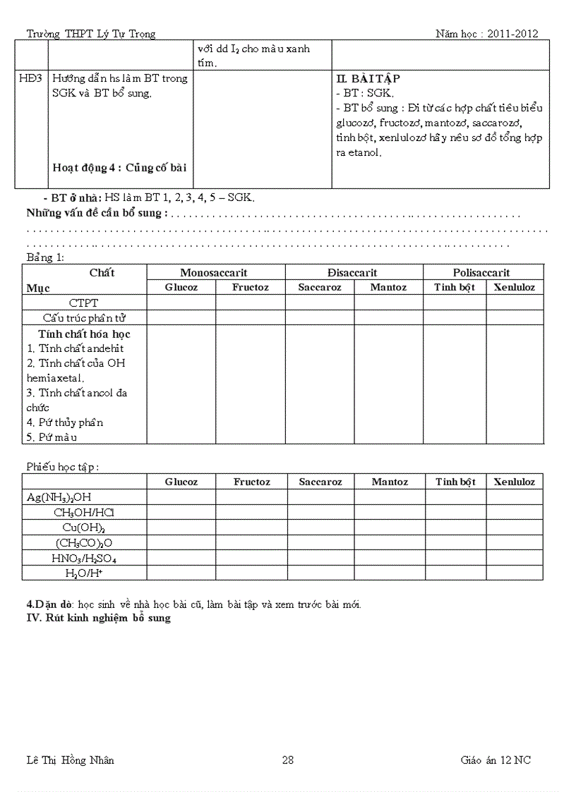 image for page Giáo án 12 nc 4 cột