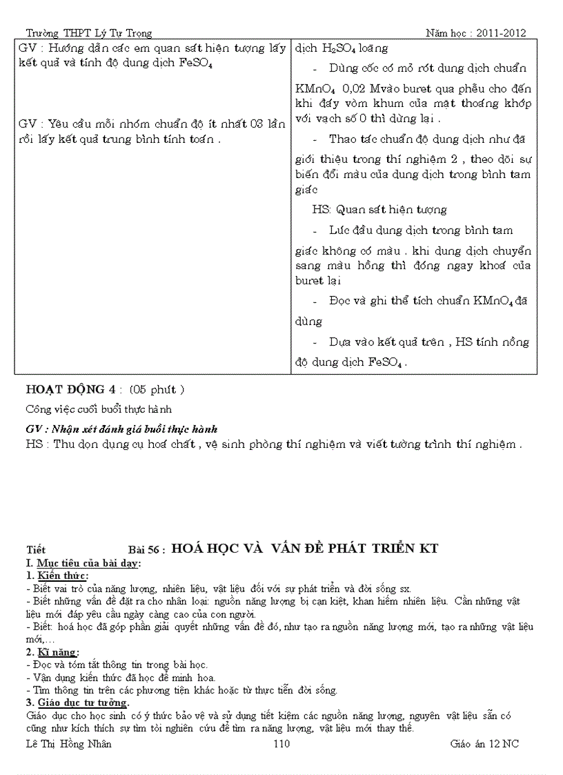 image for page Giáo án 12 nc 4 cột