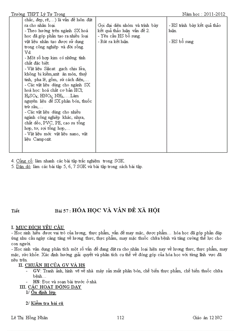 image for page Giáo án 12 nc 4 cột