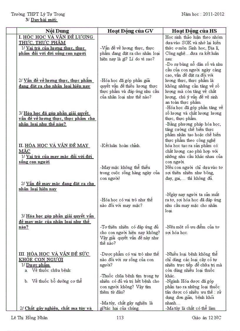 image for page Giáo án 12 nc 4 cột