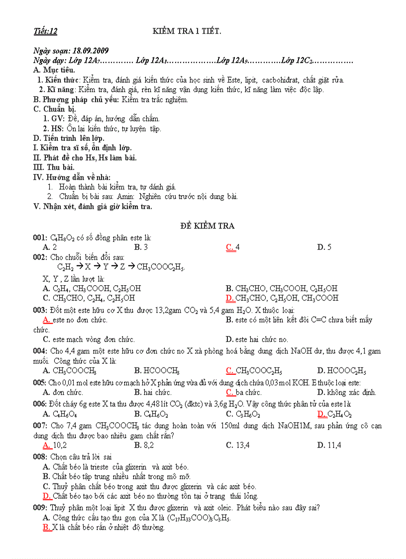 image for page Giáo án 12cb chương 1 1