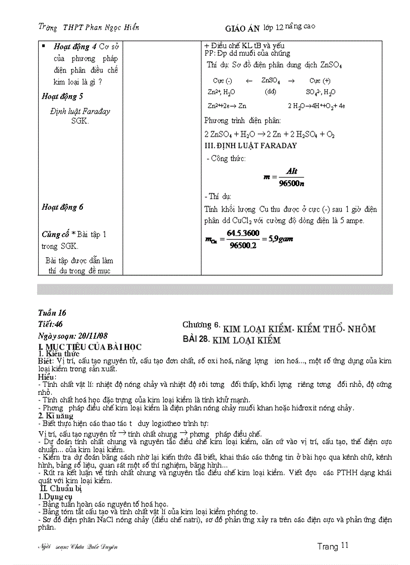 image for page Giao an 12nc chuong 5 6 3cot
