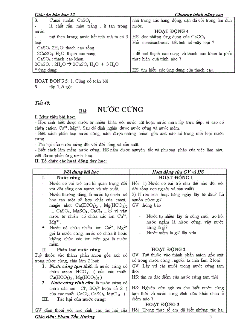image for page Giao an chuong trinh moi lop 12 ki 2