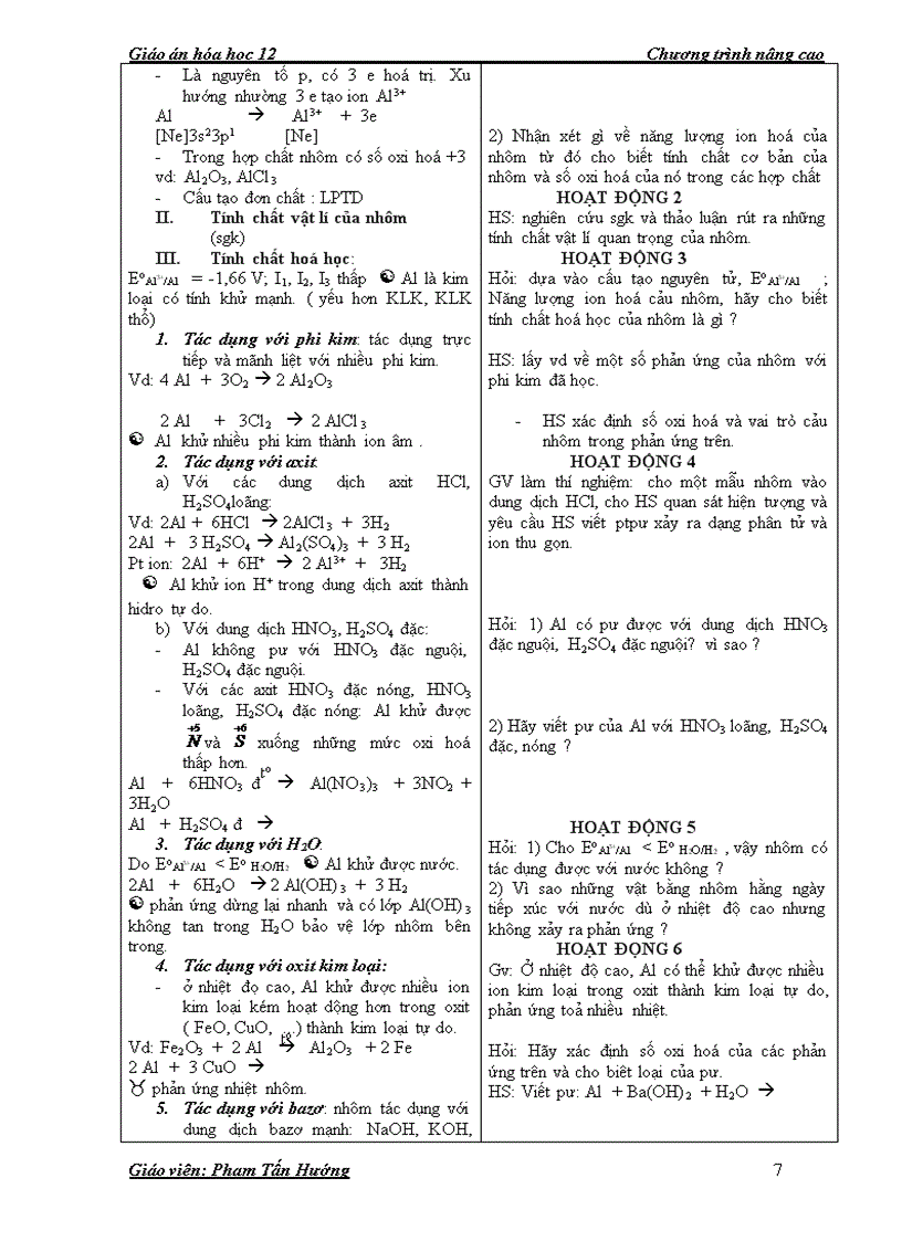 image for page Giao an chuong trinh moi lop 12 ki 2