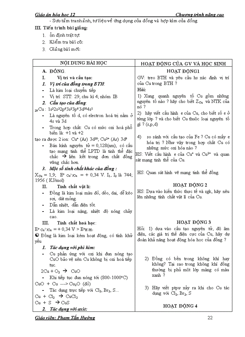 image for page Giao an chuong trinh moi lop 12 ki 2