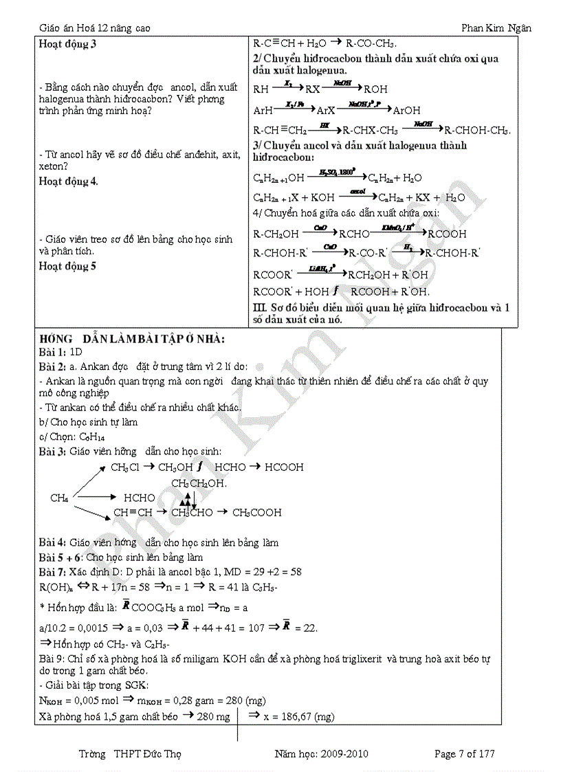 image for page Giáo án dạy học