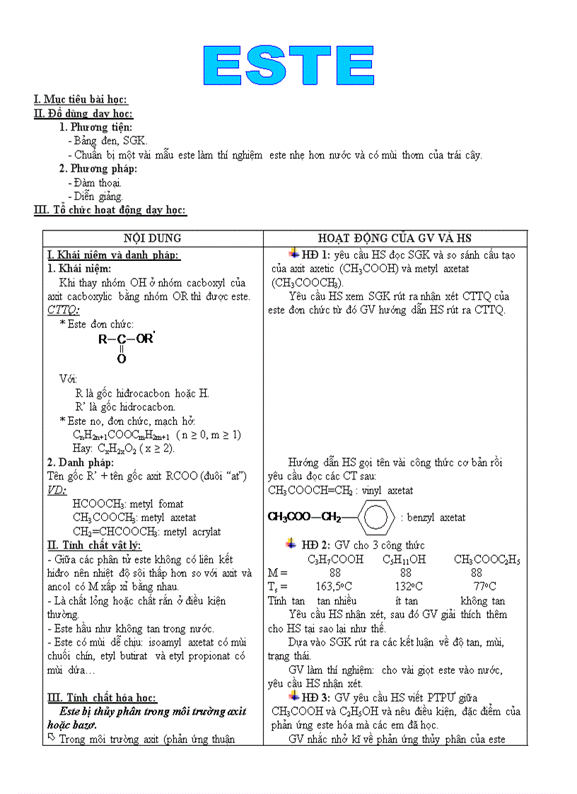 image for page Giao an ESTE