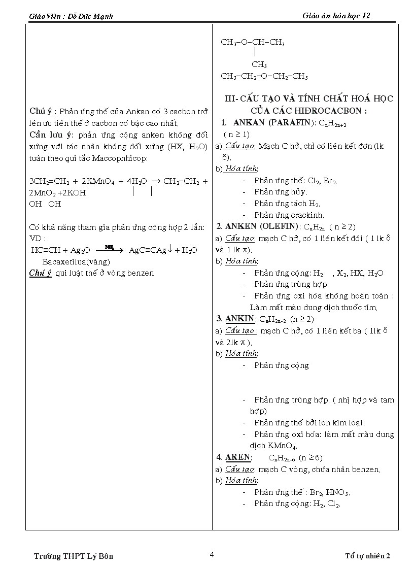 image for page Giao an hóa 12 day du