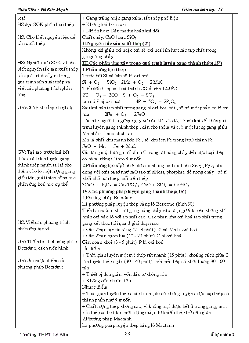 image for page Giao an hóa 12 day du