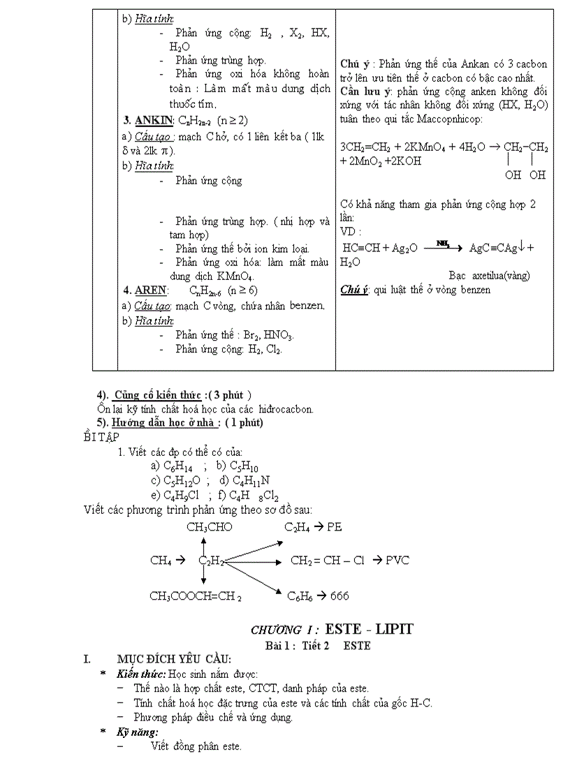 image for page Giáo án hóa 12 hk 1 năm học 08 09