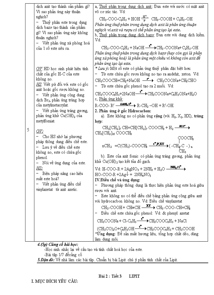 image for page Giáo án hóa 12 hk 1 năm học 08 09