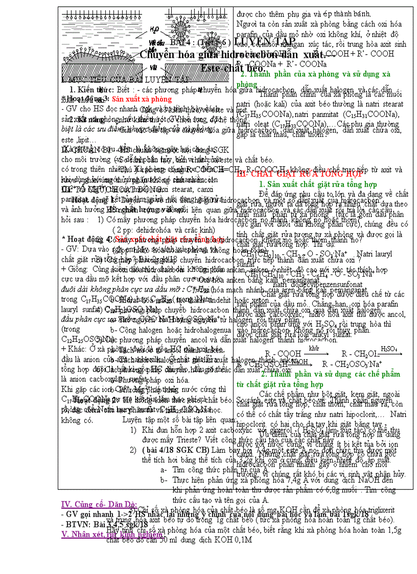 image for page Giáo án hóa 12 hk 1 năm học 08 09