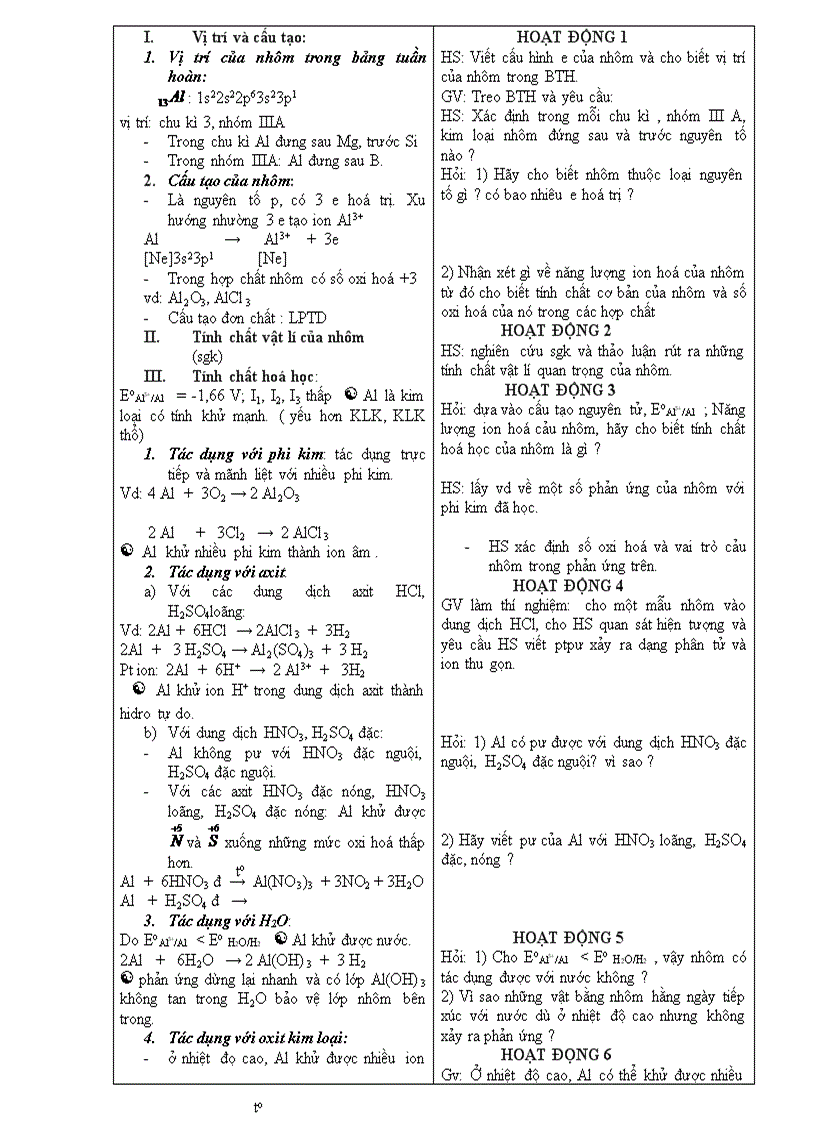 image for page Giáo án hóa 12 hk 2 năm học 08 09